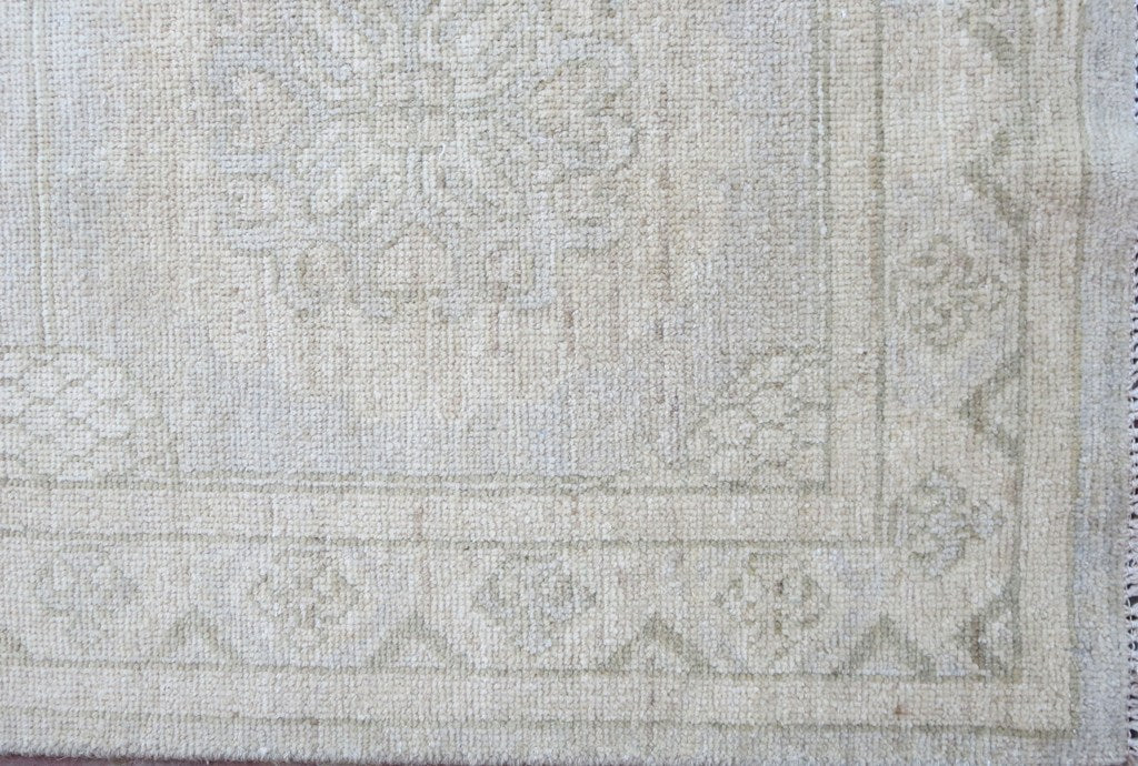 14' Feet Ziglar Chotan Runner Natural Wool Nuetral Light Pale Colors #PIX-25288