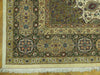 Load image into Gallery viewer, 13.6 x 20.7 Persian Tabriz Rug Sheik Safi Ivory Green 400KPSI #PIX-17150