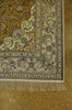 Load image into Gallery viewer, 5 x 8 Hand-Knotted Silk Rug Gold Raised Pile Unique Carpet #PIX-27437