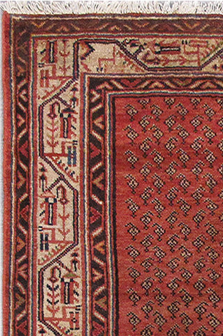 3.4 x 5.4 Persian Herati Saraband Hamadan Rug #PIX-82736