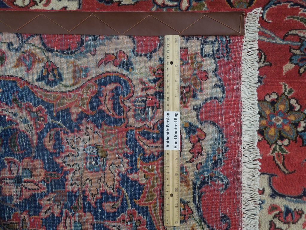 8.7 x 11.11 Semi-Antique Persian Esfahan Rug 300 KPSI #PIX-18178