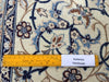 Load image into Gallery viewer, 9.4 x 13.4 Authentic Persian Nain Rug Wool and Silk Handmade Iran #B-80009