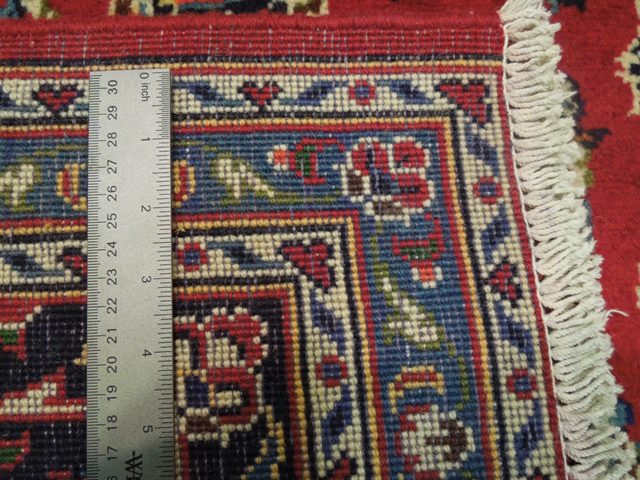 6.7 x 10.2 Genuine Persian Kashan Classic Traditional Rug #PIX-15313