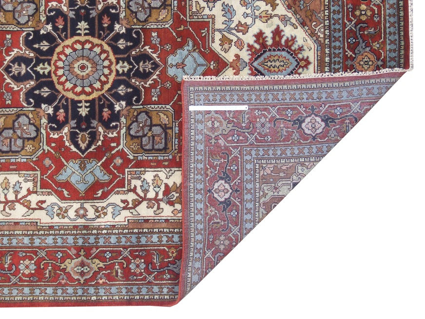 8.8 x 12 New Hand-Knotted Serapi Rug #B-75724