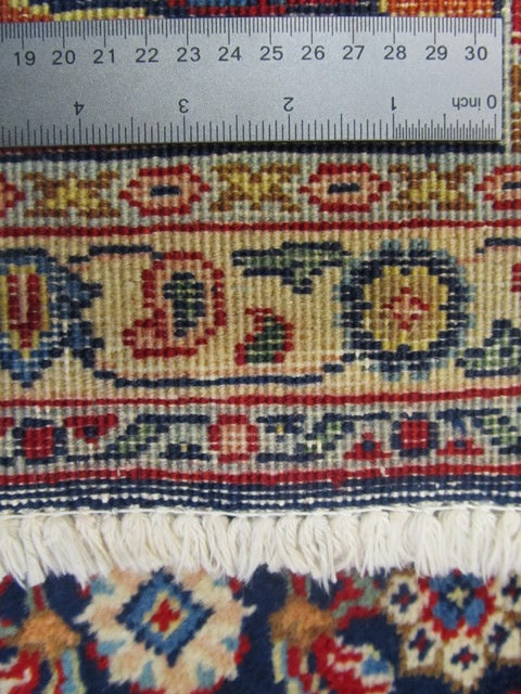 6.7 x 9.3 Genuine Persian Tabriz Herati Mahi Wool Rug #PIX-15320