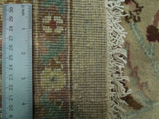 6.5 x 10 Quality Wool Handmade Rug #PIX-15595