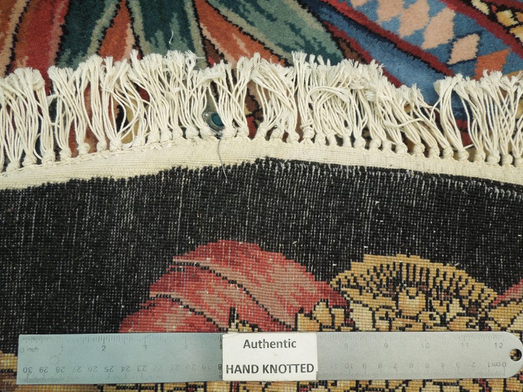 8 x 8 ROUND  Handmade Rug   #PIX-20853