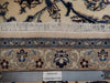 Load image into Gallery viewer, 8 x 11.9 Authentic Persian Nain Iran Rug Wool and Silk #PIX-21841