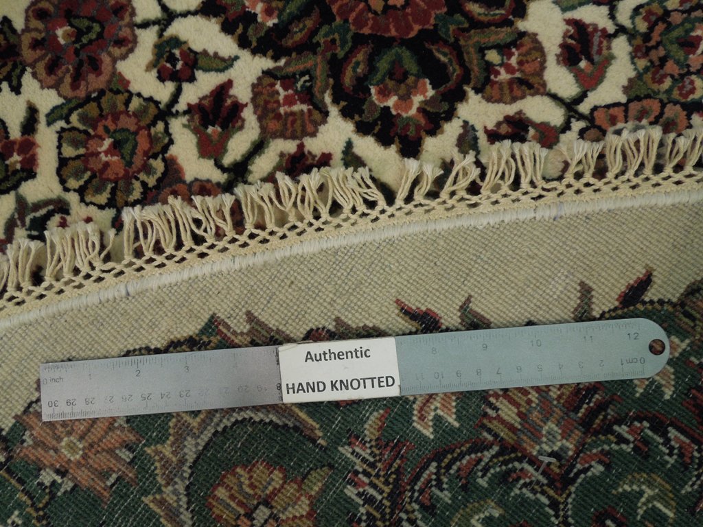 10 X 10 Feet ROUND Quality Wool Jaipour Hand-knotted Rug  #PIX-20442