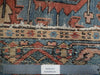 Load image into Gallery viewer, 7.3 x 11.3 Authentic Old Persian Heriz Serapi Rug 1950's #PIX-23155