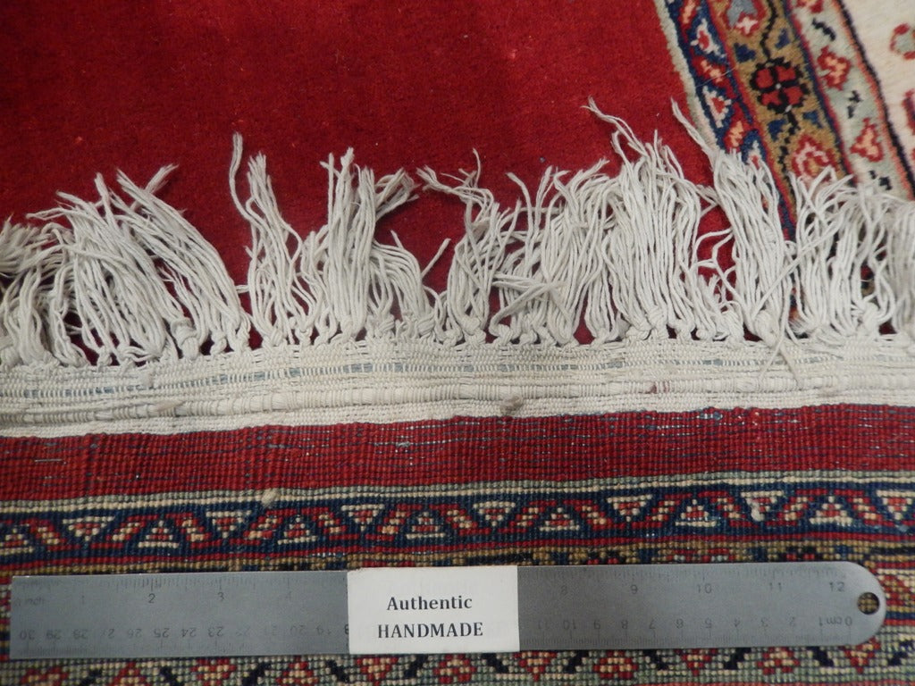 7 x 10.3 Authentic Persian Kashan Kerman Rug #PIX-23088