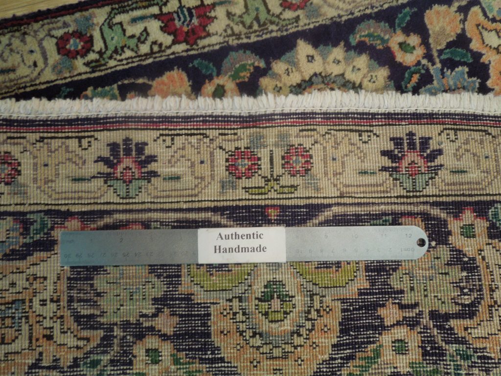 6.5 x 9.9 Estate Persian Tabriz Rug #B-72149