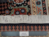 Load image into Gallery viewer, 10 x 13 Fine Authentic Persian Tabriz Rug Handmade Iran Wool and Silk  400 KPSI Black Unusual #PIX-21928