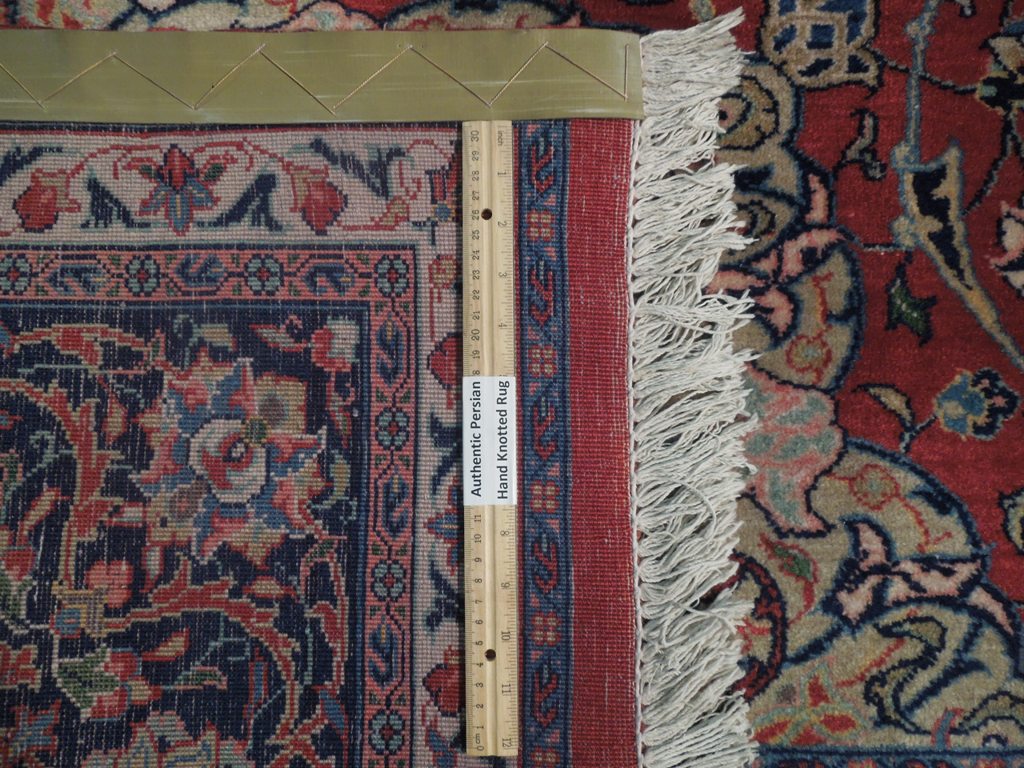 9.1 x 12.3 Quality Persian Qazvin Rug Dense Finer Weave #PIX-18206