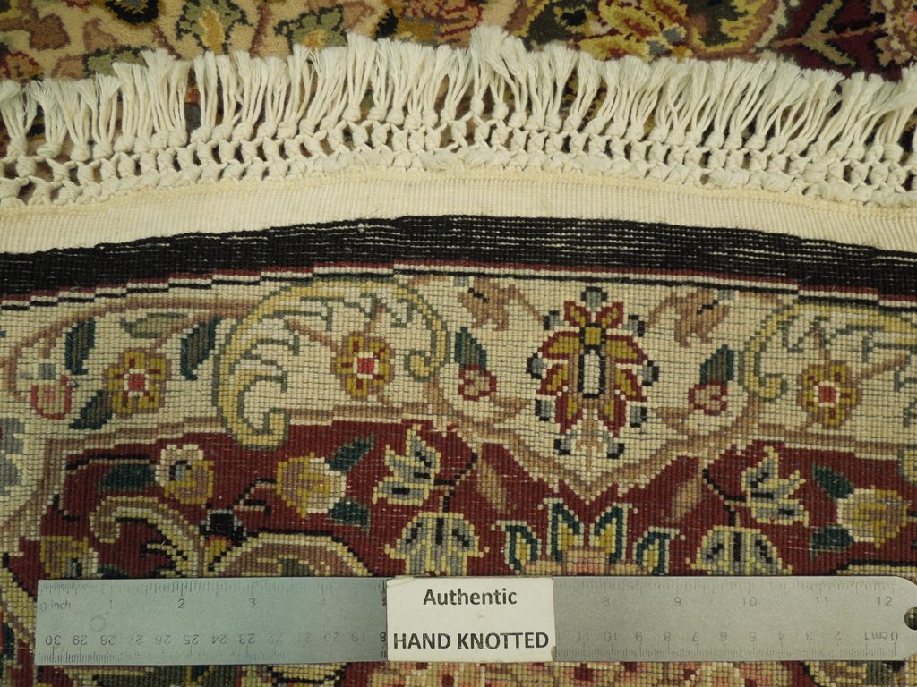 8.0 x 8.2 Feet ROUND Fine Hand-knotted #PIX-20849