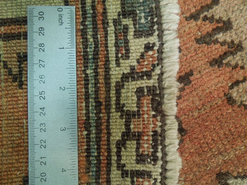 9.4 x 12 Rare Antique Serapi Rug 1930's #PIX-17176