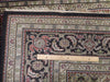 Load image into Gallery viewer, 6 x 9 Fine Quality Wool and Silk Fish Mahi Tabriz Rug Black #PIX-25763A