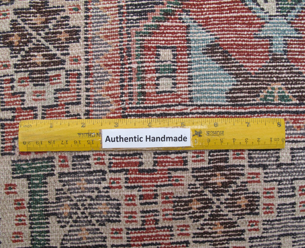 3.4 x 5.9 Persian Village Geometric Rug #PIX-82693