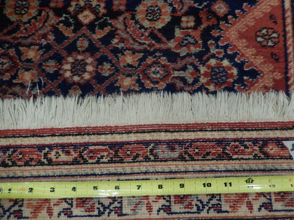 3 x 9.3 RUNNER Antique Persian Herati Tabriz #PIX-23282