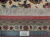 Load image into Gallery viewer, 8.2 x 11.7 Silk Signed High Quality Authentic Persian Qom Rug Handmade Iran 500 KPSI #PIX-21947