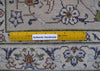Load image into Gallery viewer, 11.4 x 16.1 Signed Authentic Persian Kashan Rug Ivory #B-81177