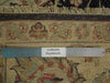 Load image into Gallery viewer, 8 x 10 Charcoal Black Natural Wool Hand-Knotted Agra Rug #B-72573