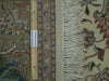 Load image into Gallery viewer, 6.7 x 9.8 Fine Authentic Persian Tabriz Rug Handmade Iran Wool and Silk 400 KPSI Ivory Green #PIX-18140