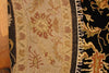 Load image into Gallery viewer, 8.0 x 8.0 ROUND Quality Wool Handmade Rug BLACK  #PIX-14311