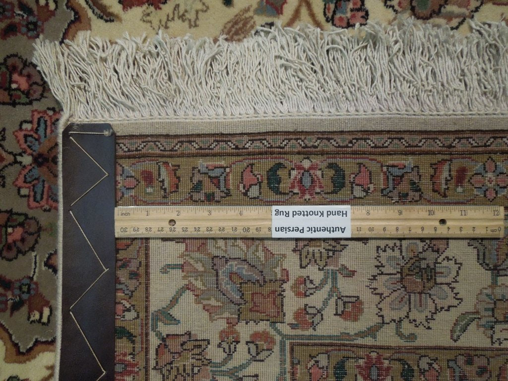 5.9 x 9 Fine Quality Persian Tabriz Rug Iran 400 Kpsi Inventory Clearnace Sale #PIX-18145