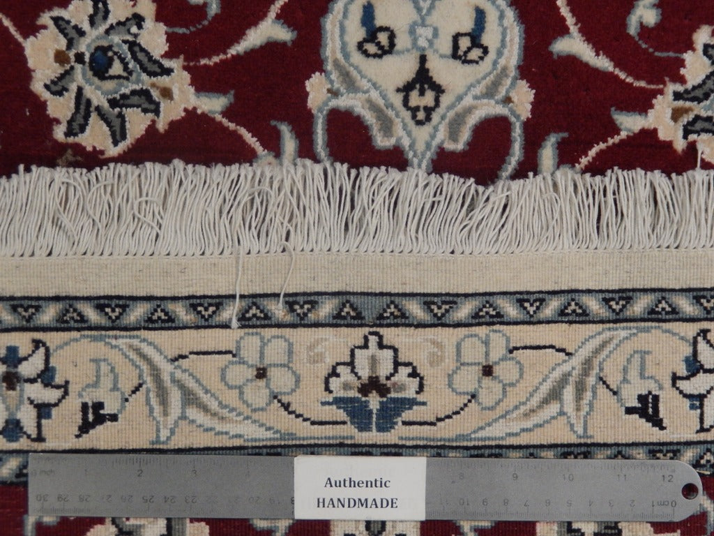 2.2 x 4.6 Persian Nain Rug Handmade Iran #PIX-23060