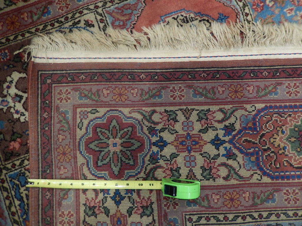 7.3 x 10.5 Garden Bakhtiar Handmade Wool Estate Rug #PIX-23394