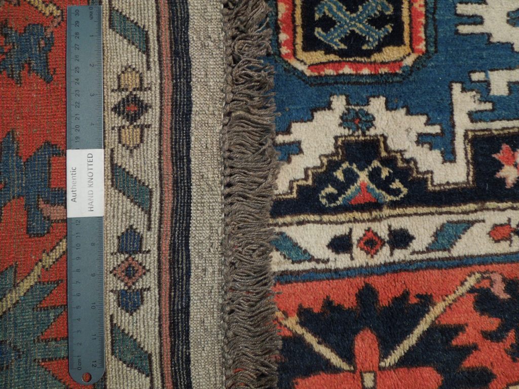 5.8 x 6.5 Hand-Knotted Afghan Rug #PIX-19335