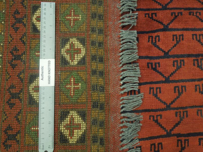 6.6 x 9.8 Afghan Hatchlu Tribal Rug #PIX-17967