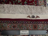 Load image into Gallery viewer, 8 x 12 Super Fine Authentic Persian Tabriz Rug Handmade Iran Wool and Silk on Silk on Silk  500 Kpsi  Rich Burgundy #PIX-21838