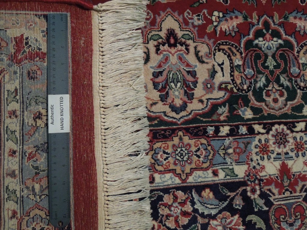 6 x 8.8 Fine Wool Dense Weave Handmade Pakistan Tabriz Rug #PIX-18794