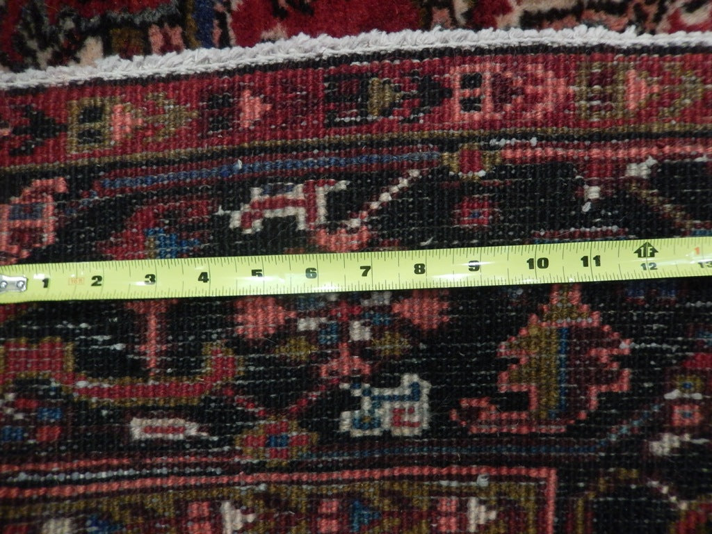 8 x 11.8 Persian Traditional Heriz Rug Iran Tribal Pre-Owned CLEARANCE SALE #PIX-23447B