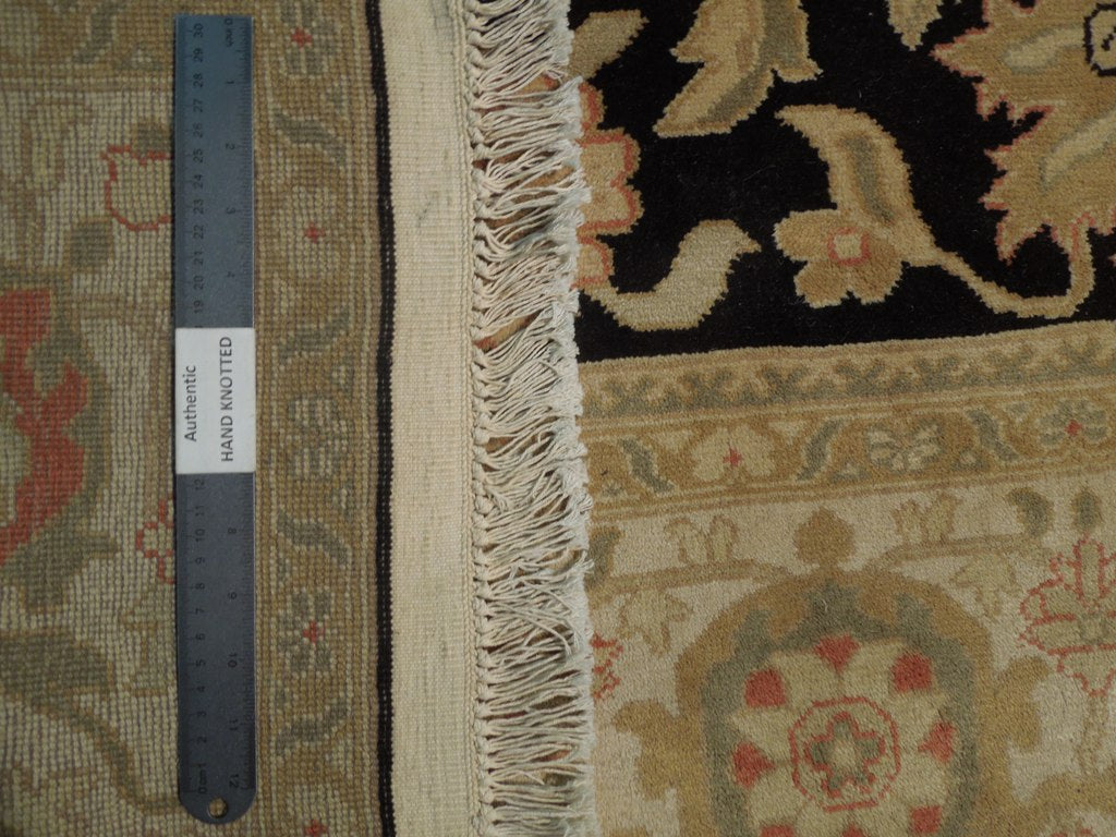 5.10 x 9.0 Chobi handmade Egypt Rug BLACK #PIX-18862