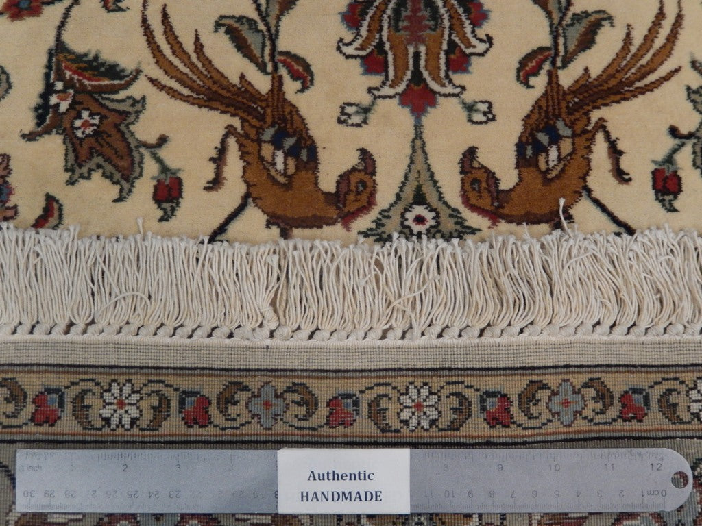 3.0 x 5.2 Fine Persian Tabriz Rug LOVE BIRDS #PIX-22783