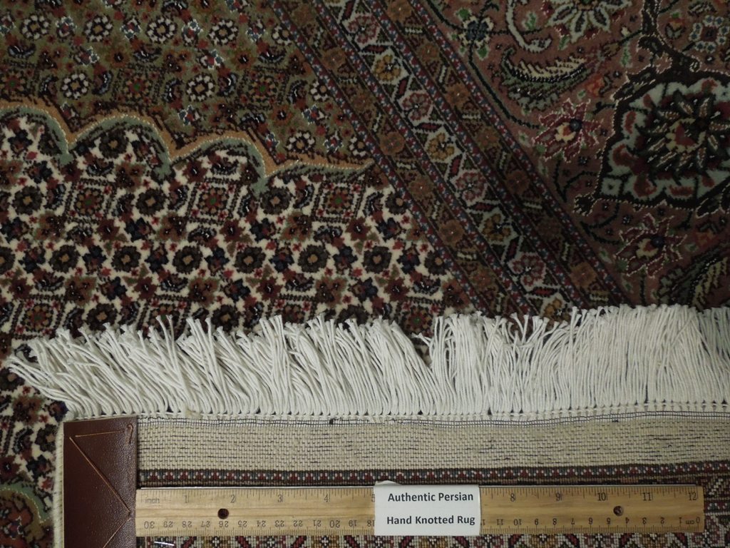 6.6 x 8.4 Authentic Persian Tabriz Mahi Rug Ivory #PIX-19992