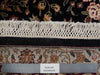 Load image into Gallery viewer, 8.9 x 12 Fine Handmade Rug Wool and Silk BLACK #PIX-21899