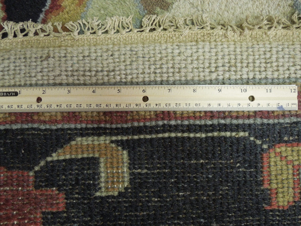 8 x 10 Hand-Knotted India Wool Rug #B-74920