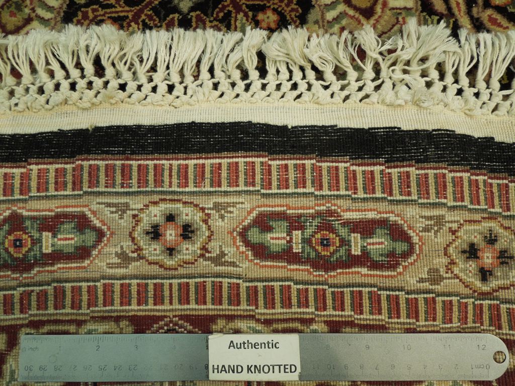 10.0 x 10.3 Feet ROUND Fine Hand-knotted Rug DOM GONBAD #PIX-20868