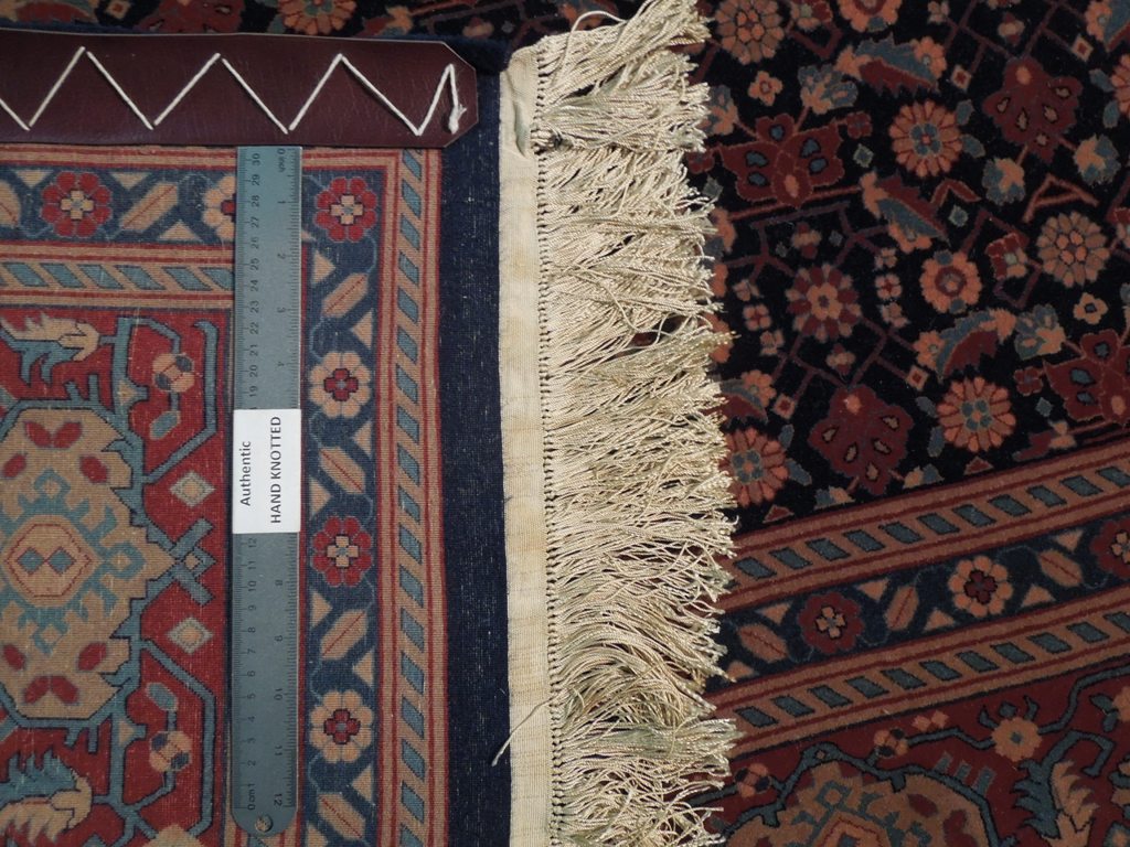 8 x 10 High Quality Persian Sannadaj Bijar Wool on Silk Rug #PIX-18649