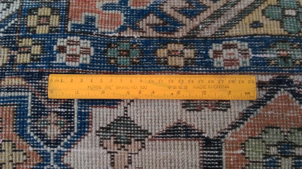 7.11 x 10.6 Genuine Persian Ardebil Tribal Quality Rug #B-80799