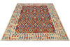Load image into Gallery viewer, 8.4 x 11.6 Multi Color Kilim Rug Vegetable Dye Natural Wool #P1009