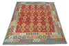 Load image into Gallery viewer, Authentic-Vegetable-Dye-Kilim-Rug.jpg