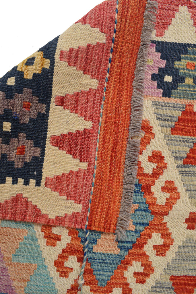 4.6 x 6.1 BLACK Flat weave Natural Wool Vegetable Kilim Handmade Rug #P1022