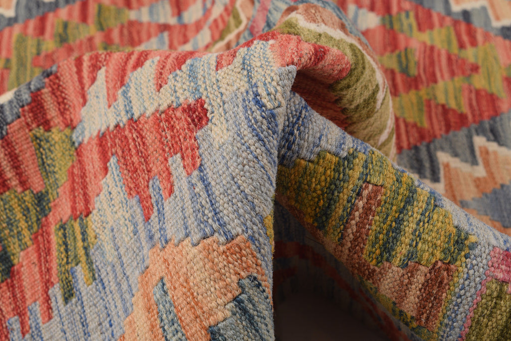 4.6 x 5.9 Vegetable Kilim Handmade Rug #P1026