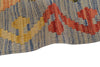 Load image into Gallery viewer, 4.6 x 5.9 Vegetable Kilim Handmade Rug #P1026