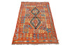 Load image into Gallery viewer, Handmade-Wool-Vegetable-Dye-Kilim-Rug.jpg 